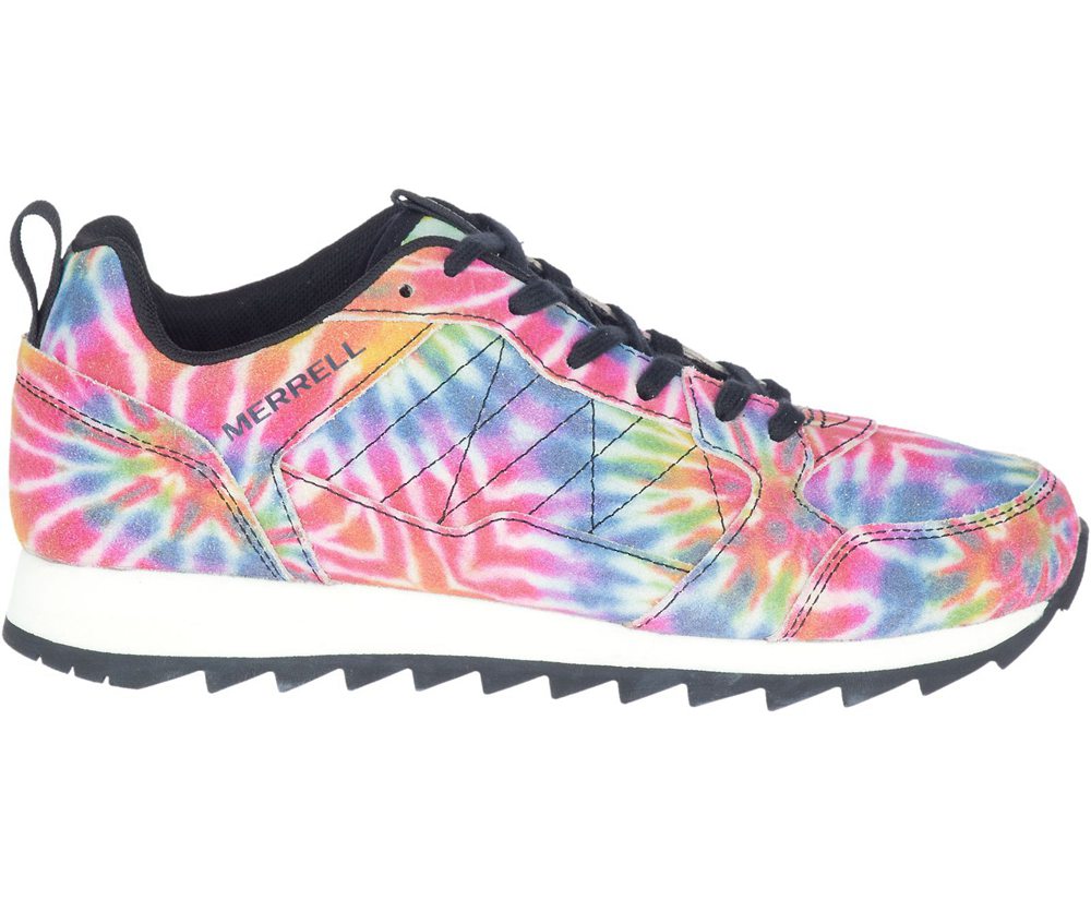 Merrell Sneakers Multicolor - Alpine Tie Dye Suede - Womens 21BGAHJIK